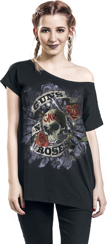 T-shirt Guns N' Roses Firepower noir L en coton bio - Produits dérivés du groupe, Groupes
