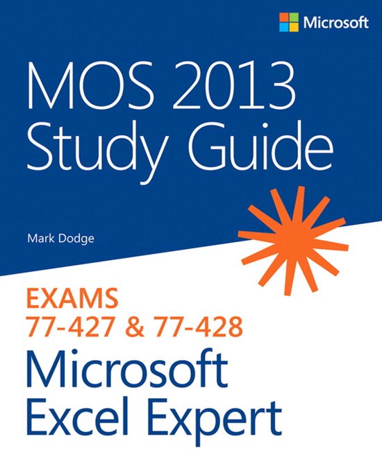 Mos 2013 Study Gde Microsoft Excel Exper - cover