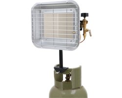 Mestic Straalkachel MES-100 30mbar Flesbevestiging - 2 Warmtestanden - 4500 Watt vermogen - Compact…