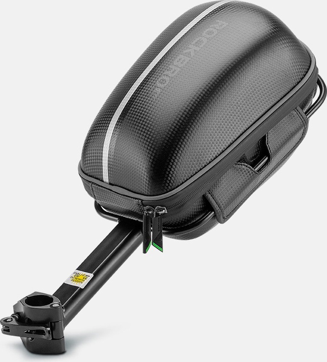 Rockbros - Zadeltas voor achterop de Fiets - Waterdichte Fietstas - Reflecterend - Zwart — cadeau in Sport & Outdoor - foto 2