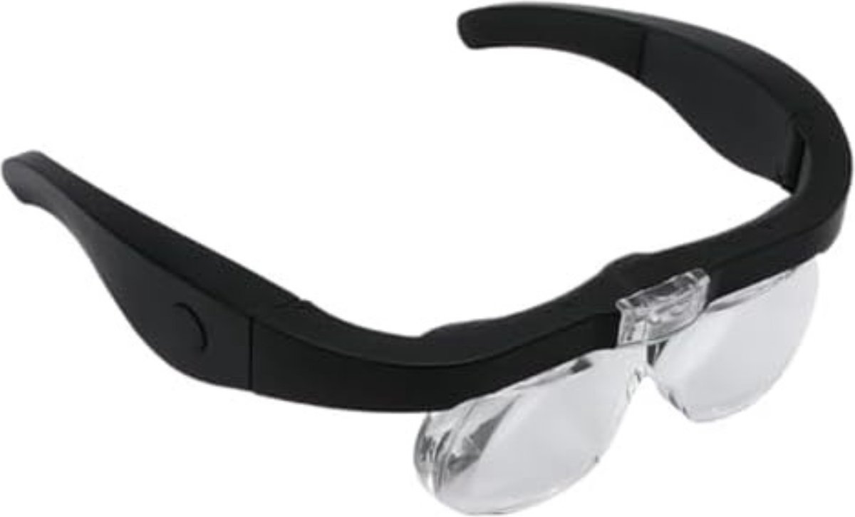 Lexium Loepbril - Vergrootglas Bril - Vergrootbril - Loepbril Met Led Verlichting - Vergrotende Bril