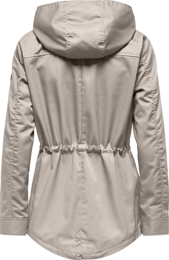 ONLY Onlnewlorca Spring Canvas Parka CC Otw Women's Parka, Blue Blizzard, XS ONLY Onlnewlorca Spring Canvas Parka CC Otw Women's Parka, Blue Blizzard, XS