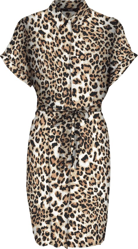 VERO MODA Dames VMQUEENY S/S Short Shirt Jurk WVN GA Jurk, Zwart, XS, zwart, XS VERO MODA Dames VMQUEENY S/S Short Shirt Jurk WVN GA Jurk, Zwart, XS, zwart, XS