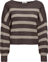 ONLY - ONLAYA L/S BOATNECK NOOS KNT Dames Trui