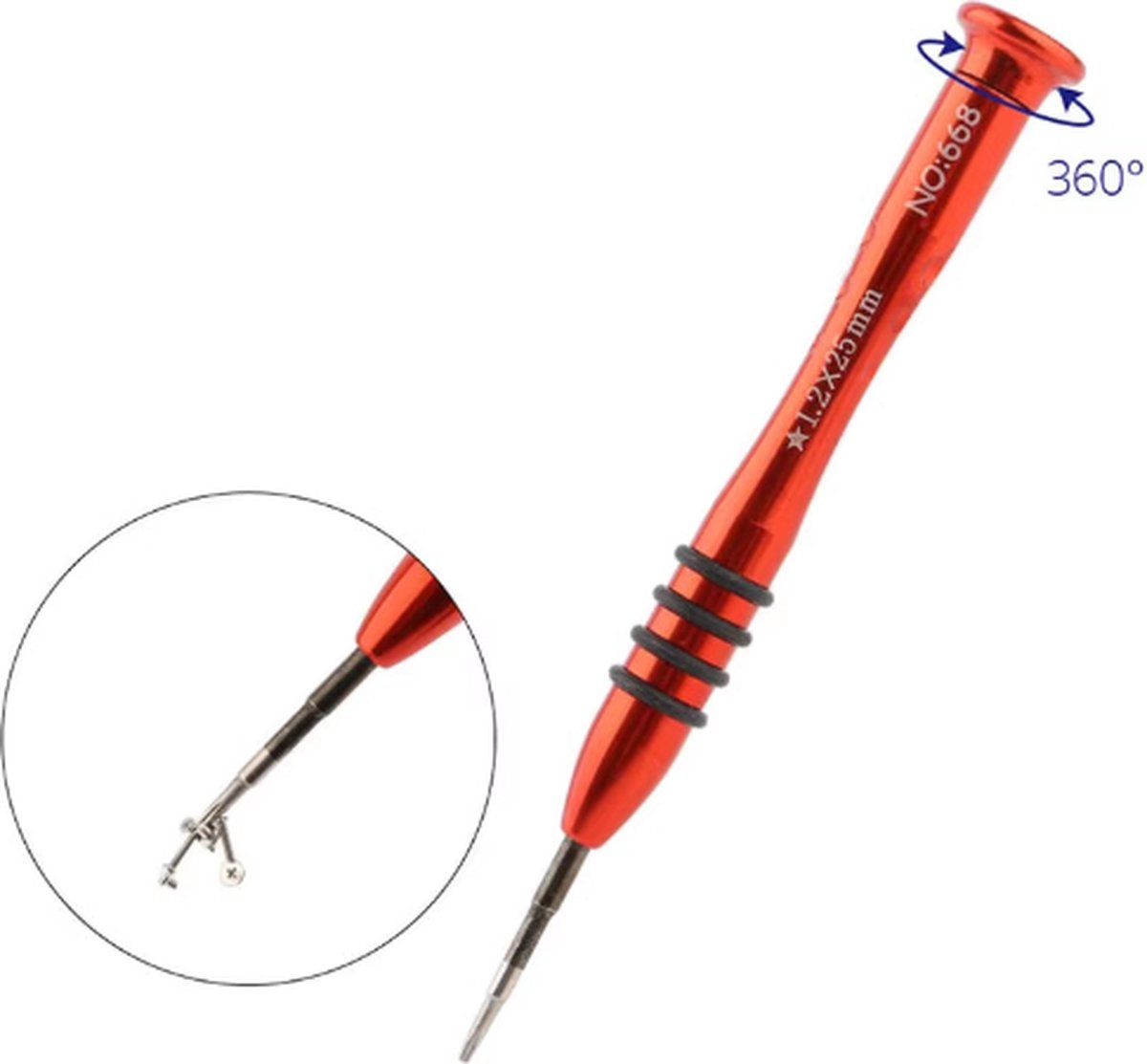 Precisie T5 Torx & 1.2mm P5 Pentalobe Schroevendraaierset voor MacBook Pro Air Reparatie - Afbeelding 4