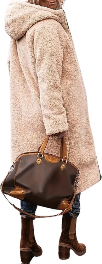 Manteau d'hiver Nivard - Parka - Femme - Hiver - Manteau - Adulte - Élégant - Café - M