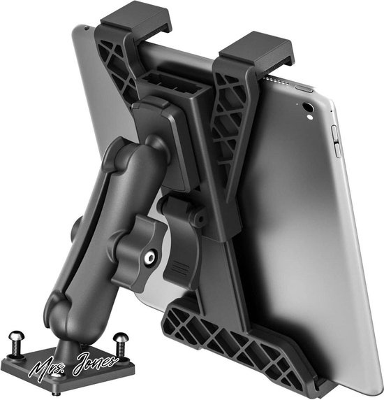Tablet Autohouder, 360° Verstelbare Tablethouder Voor ipad/ipadmini, Samsung Galaxy (alle 5-12 inch) Tablet Muurbeugel, Ideaal Voor Keuken, Badkamer, Slaapkamer, Auto