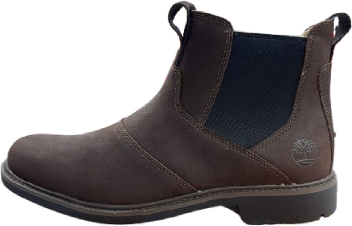 Timberland Heren Stormbucks Warm Lined Chelsea Dk Bruin