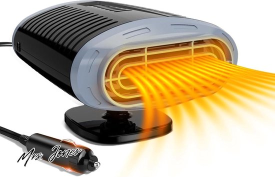 Autoverwarming 12V 150W Draagbare Auto Ventilator, 2 in 1 Verwarming
