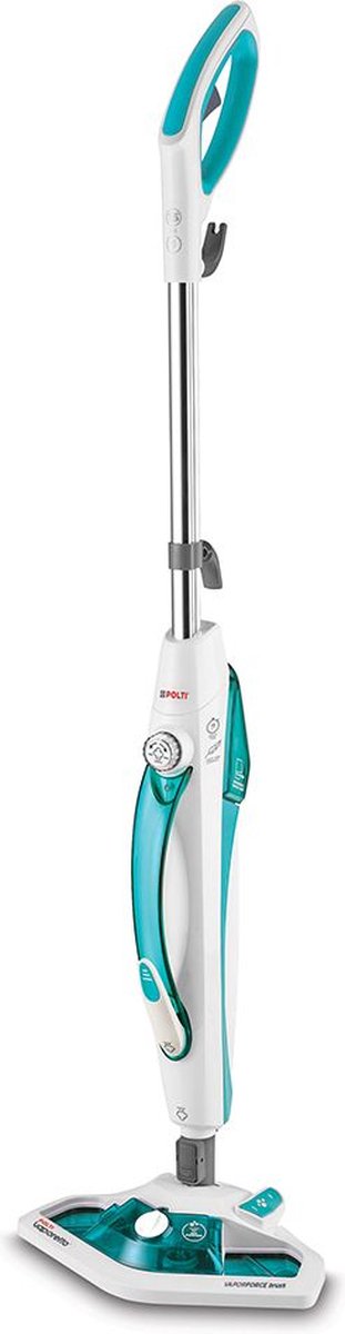 Polti SV450 Double Rechtopstaande stoomreiniger 03 l Roestvrijstaal Turkoois Wit 1500 W