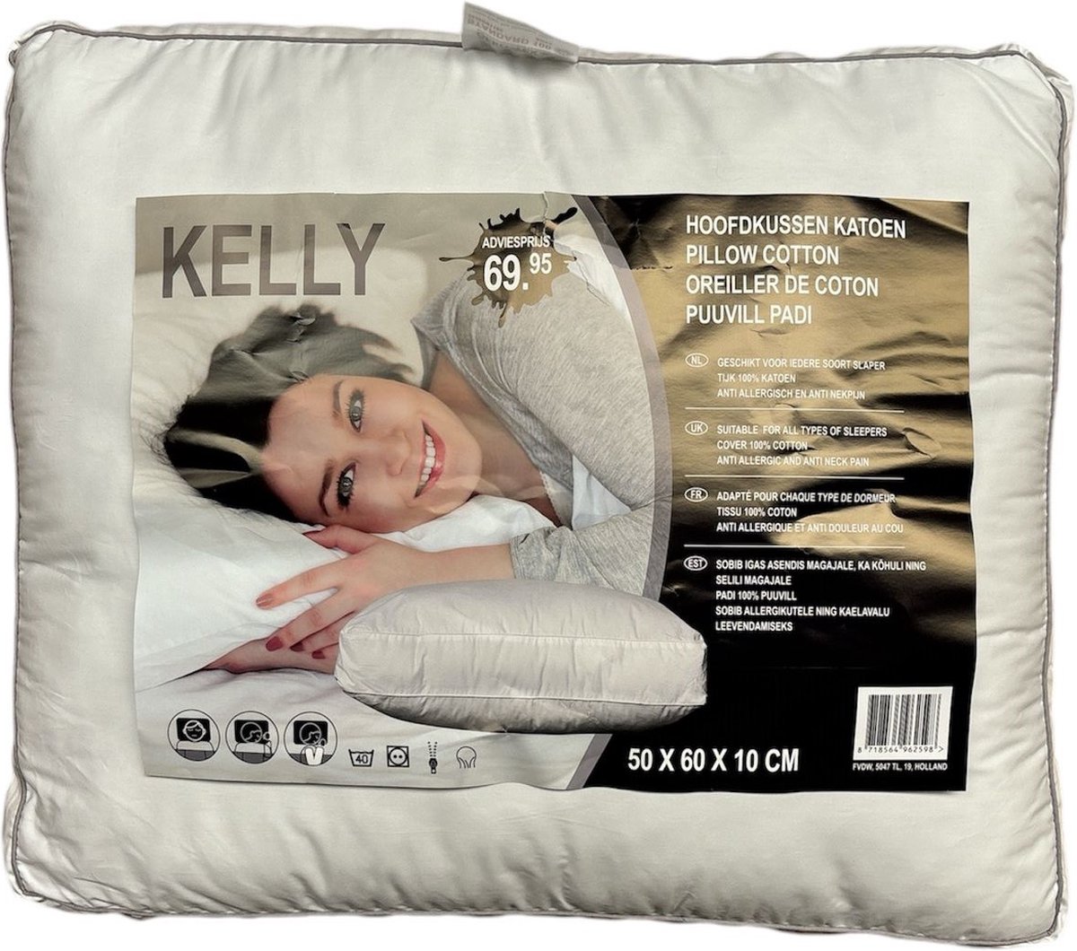 Zleep Hoofdkussen Box 50x60x10