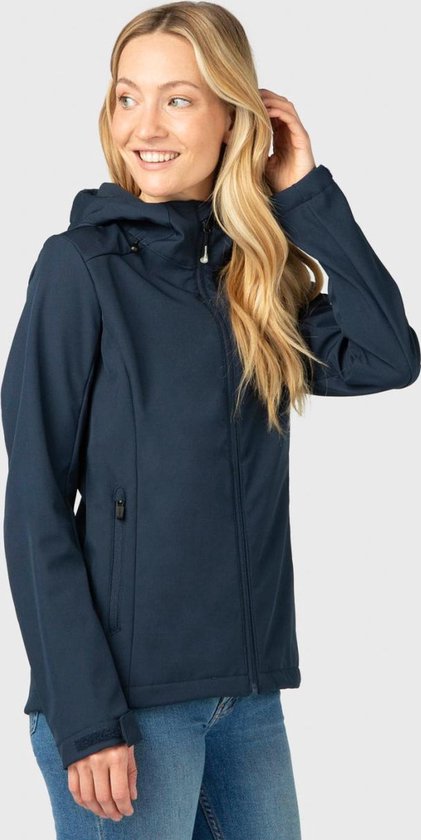 Brunotti Joos-N Veste Softshell Femme - XS - Blauw