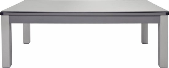 Vente-unique Modulaire tafel - Biljart en pingpong BALTHAZAR - 213 x 112 x 81,5 cm - Grijs L 213.4 cm x H 81.5 cm x D 111.8 cm van Merkloos — afbeelding 2