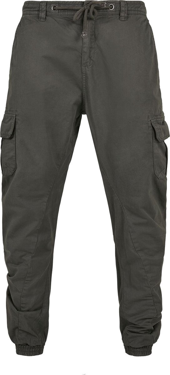Urban Classics Cargo Jogging Heren Cargobroeken – 3XL Houtskool