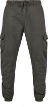 XYXIONGMAO Heren Jogger Broek Techwear Hip Hop Harem Broek Streetwear Tactische Track Broek(Black,S