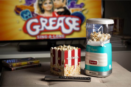 Ariete 2956 Popcorn Machine - blauw- Vetvrije Popcorn - binnen 2 min — afbeelding 3