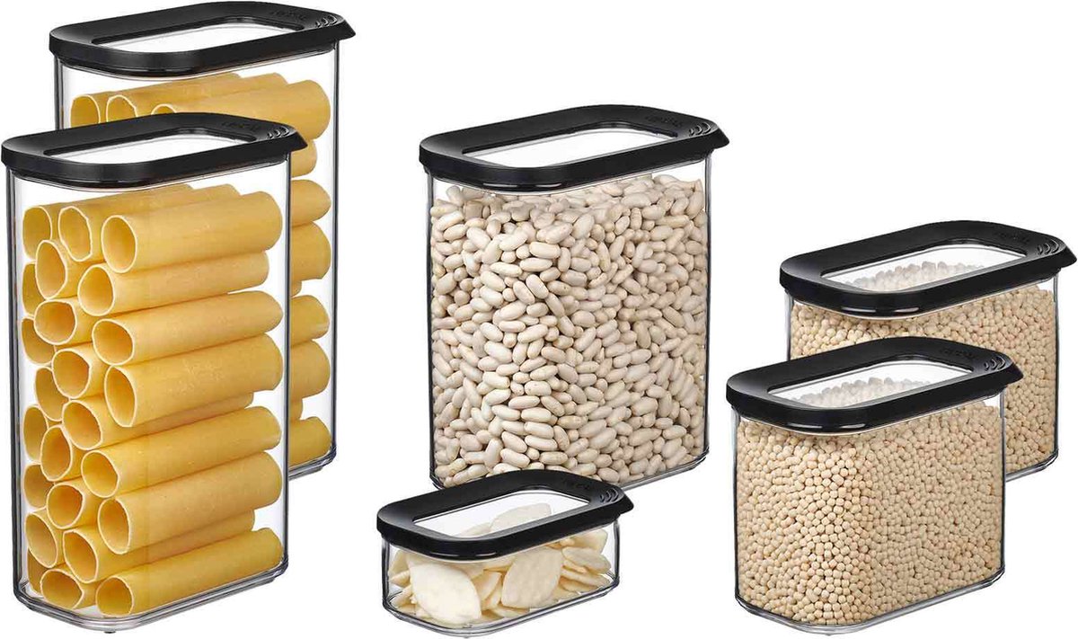 Vorratsdosen Modula Set van 6