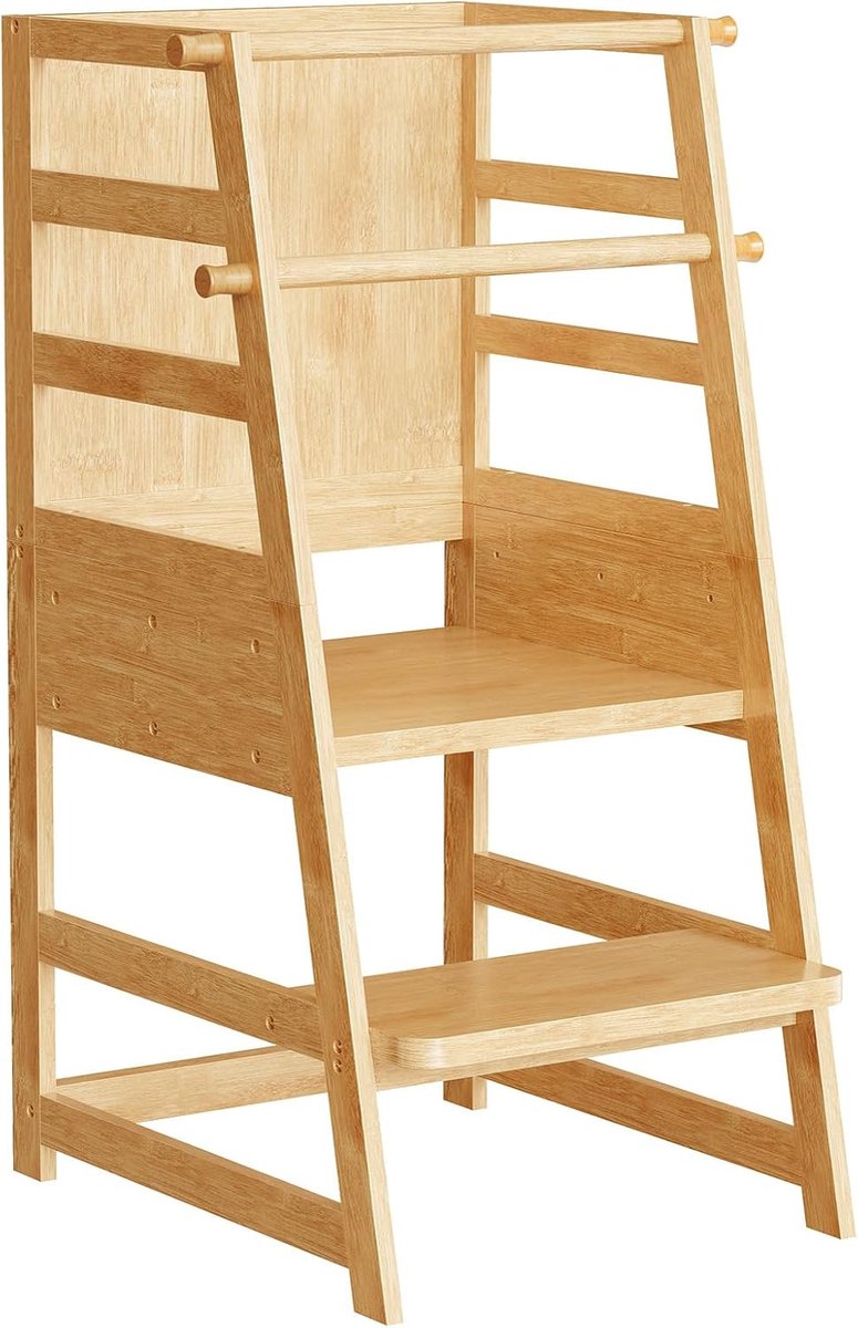 Solacis Leertoren opvouwbaar - Montesorri - Learning tower - Leertoren - Keukenhulp - Must have!