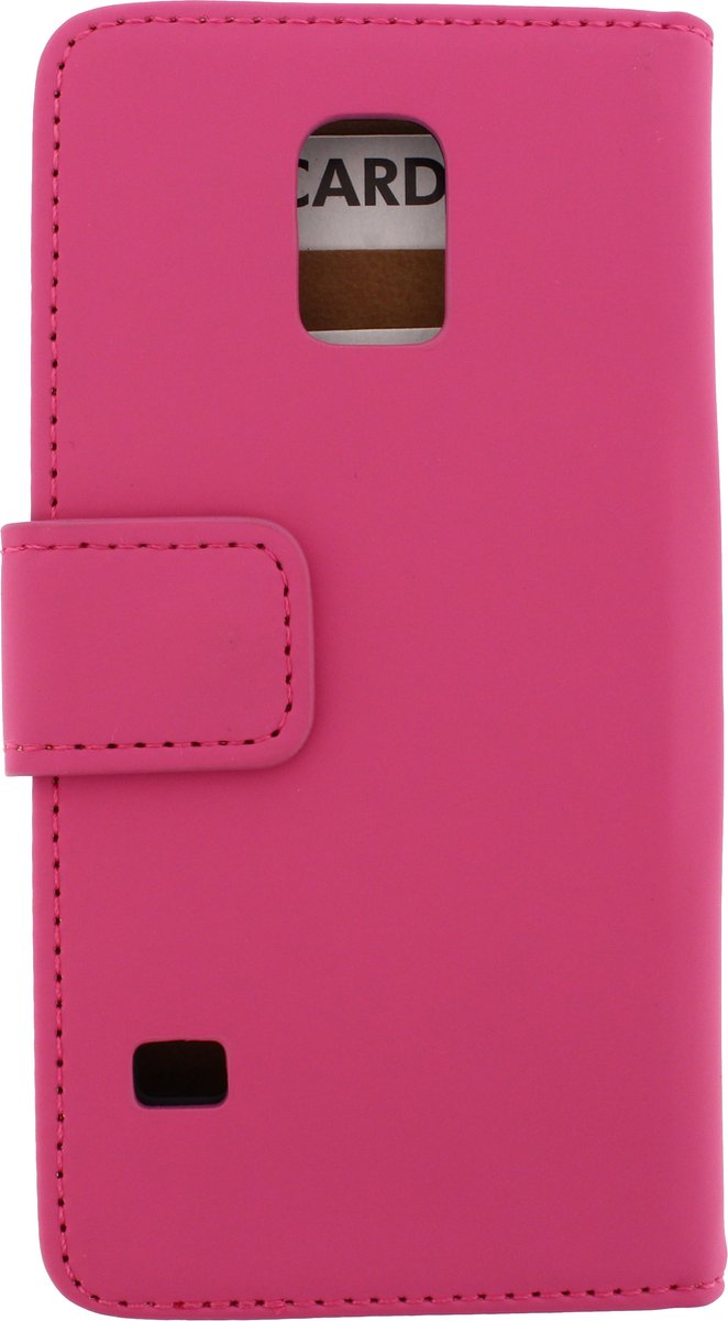 Mobilize Slim Wallet Book Case Samsung Galaxy S5 mini Fuchsia