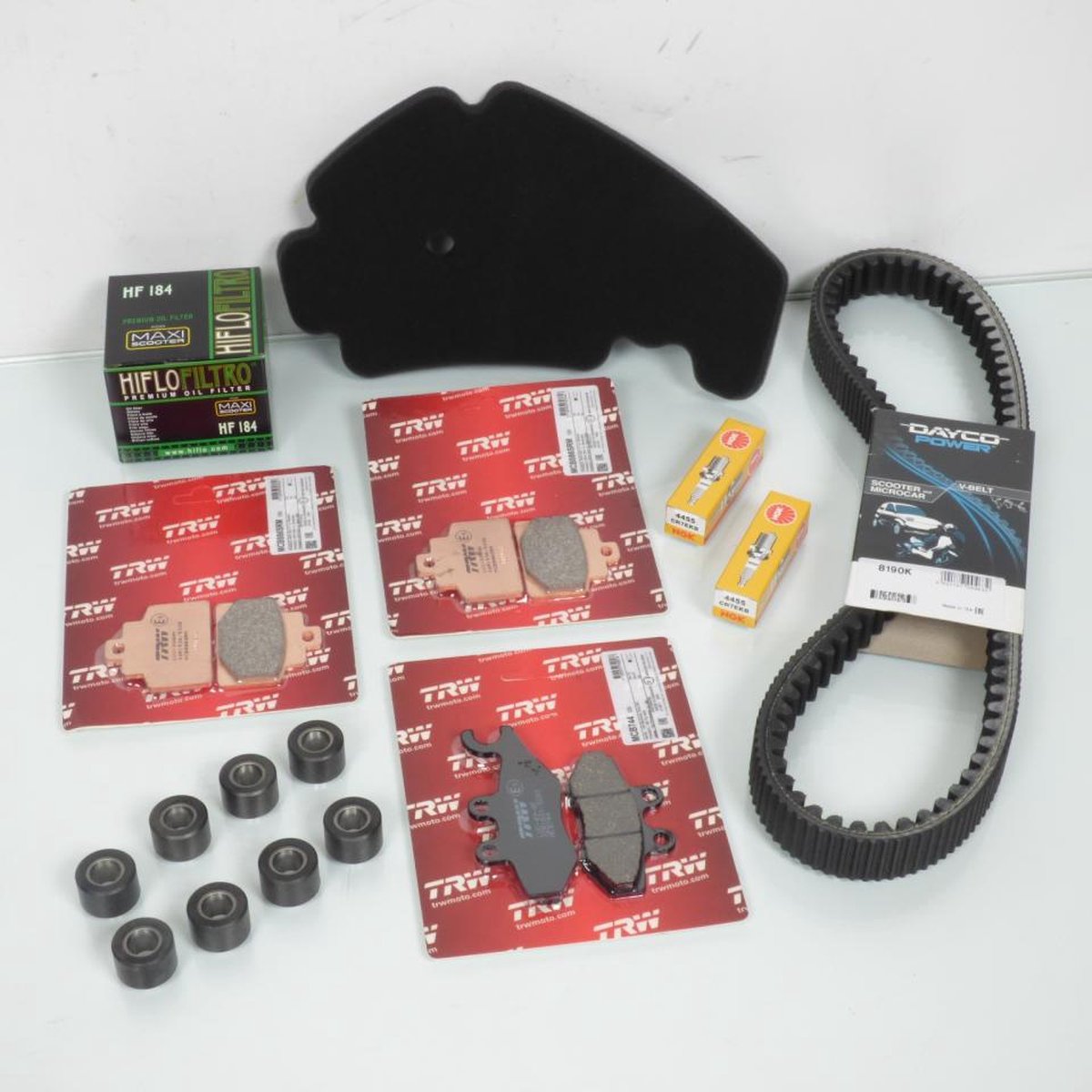 Sceed24-onderhoudsset voor Piaggio 500 MP3-scooter, bouwjaar 2014 t/m 2019, 12.7000166, nieuw