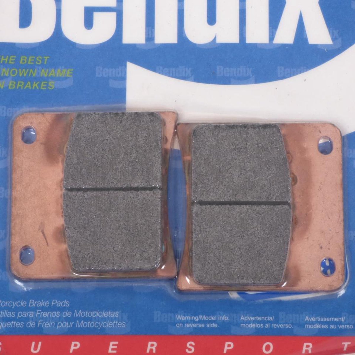Bendix remblokje voor Suzuki 600 GSXF 1988-1997 MF120 Gloednieuw