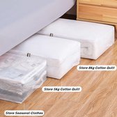 3 stuks onderbedcommode, opbergtas voor onder het bed, kledingopslag | bol