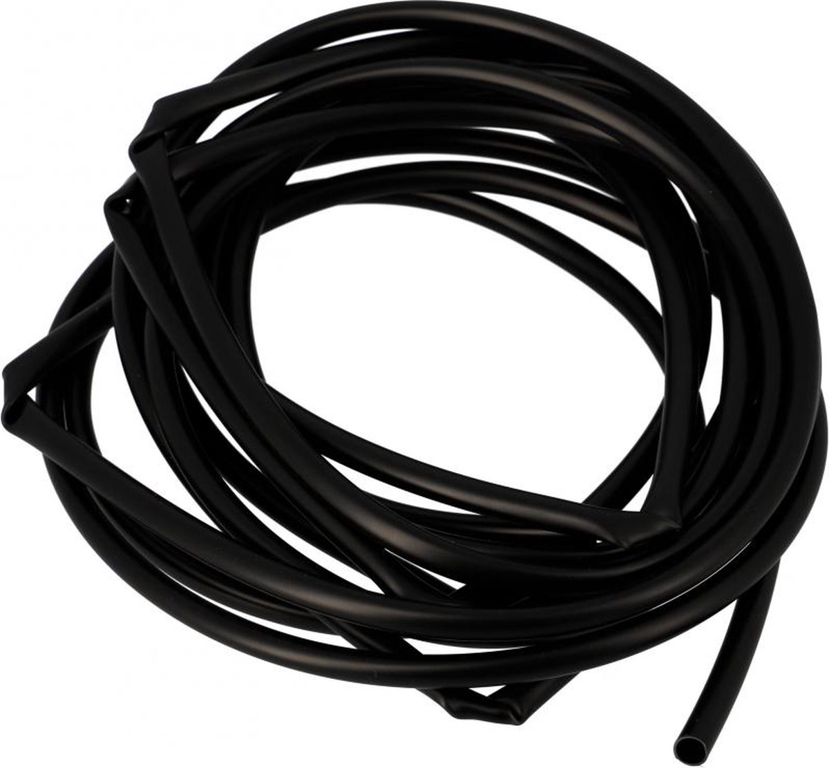 zwarte flexibele elektrische leiding lengte 5m diameter 6x7mm voor bromfiets bromfiets auto motor scooter