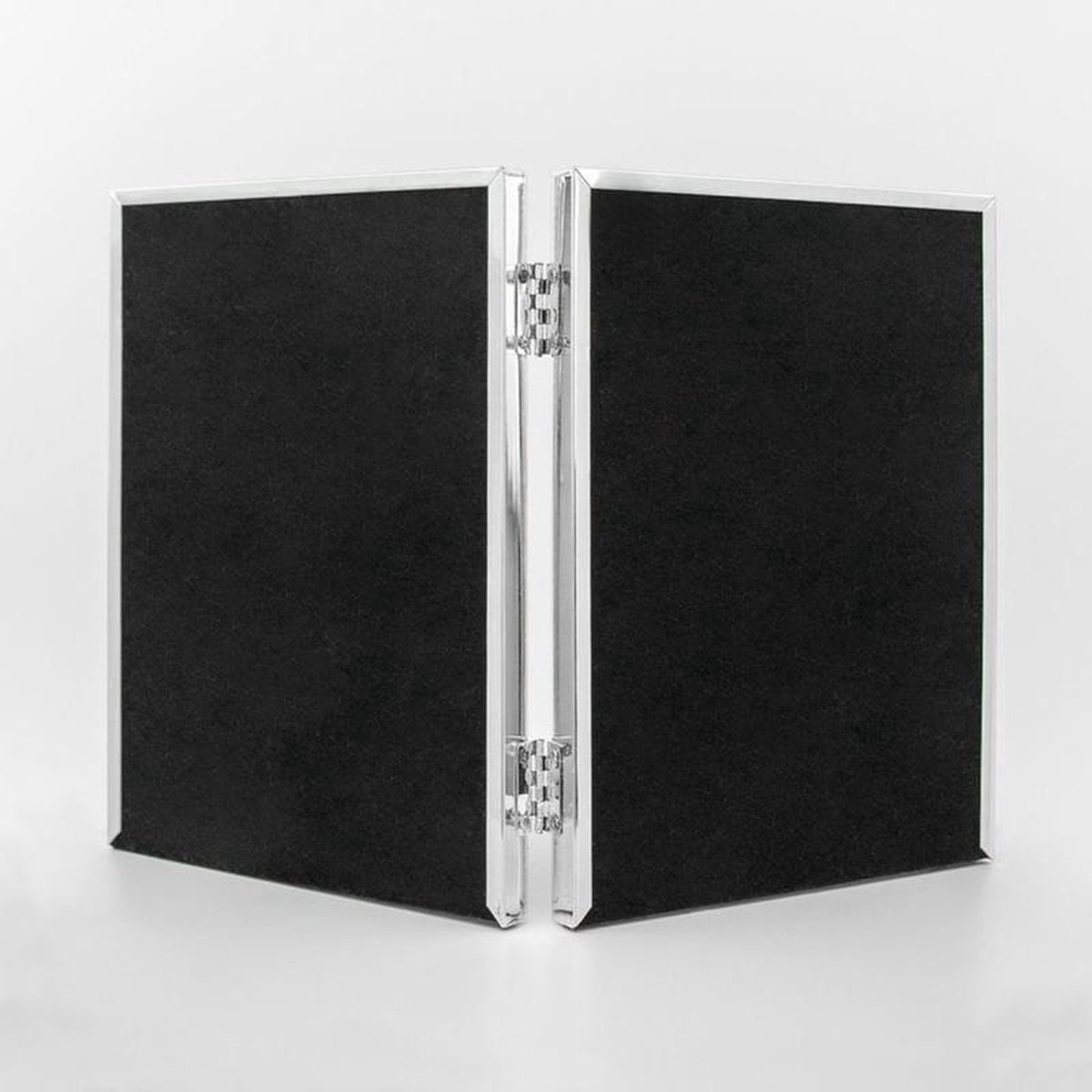 Zep 2-Luik Fotolijst 120DS04-4R Zilver 2x 10x15cm Zilverkleurig