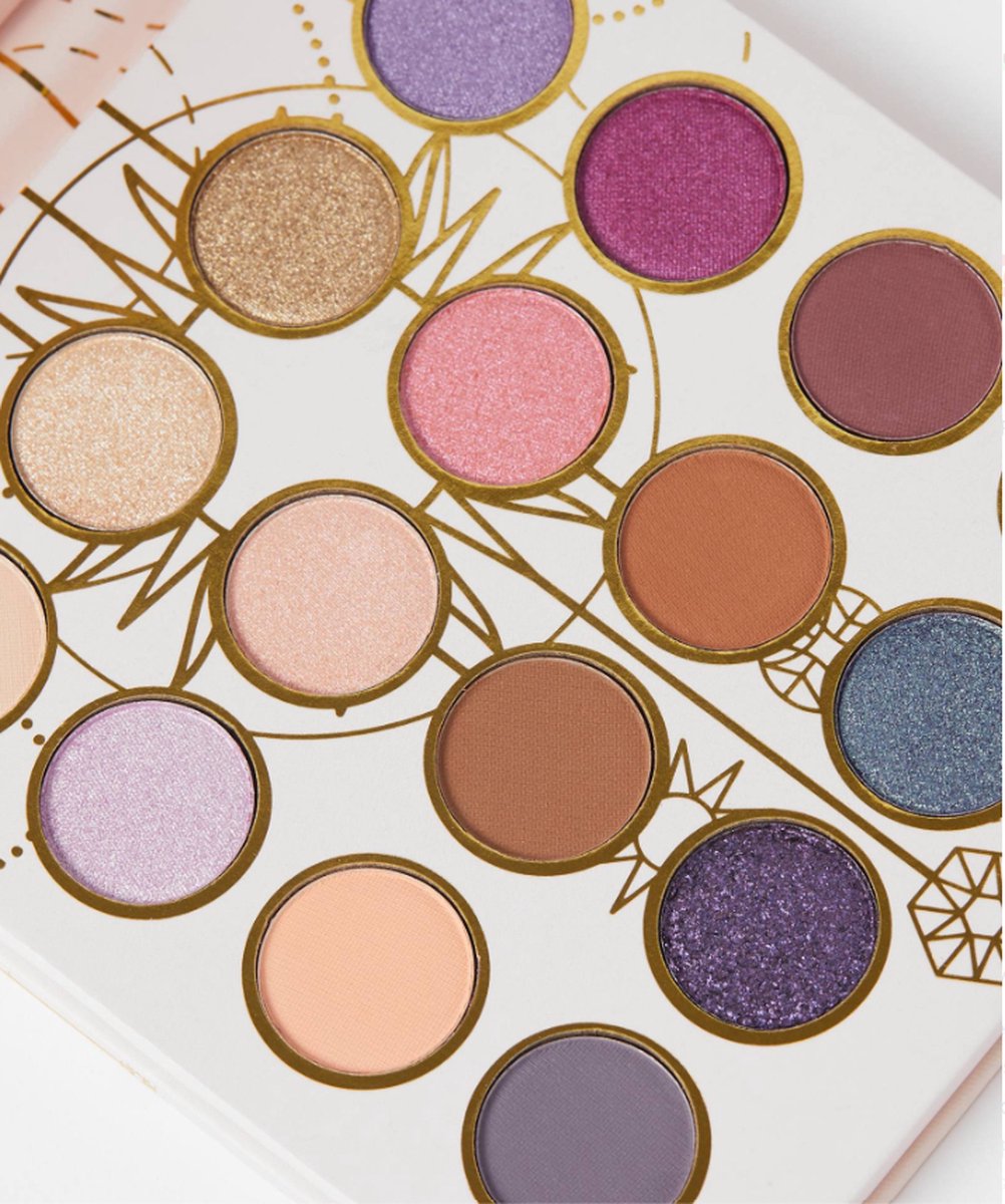 BH Cosmetics 16 Color Oogschaduw Palette - Romantic Nomad