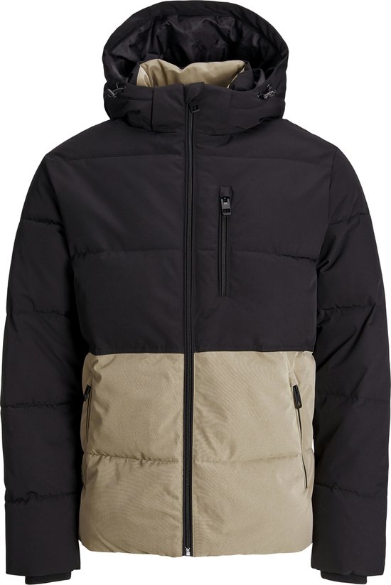 Jack & Jones JJEOWEN PUFFER SN Heren Winterjas - zwart - XXL