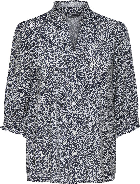 ONLY CARMAKOMA - CARRAYA 3/4 SHIRT WVN NOOS - Dames - Blouses