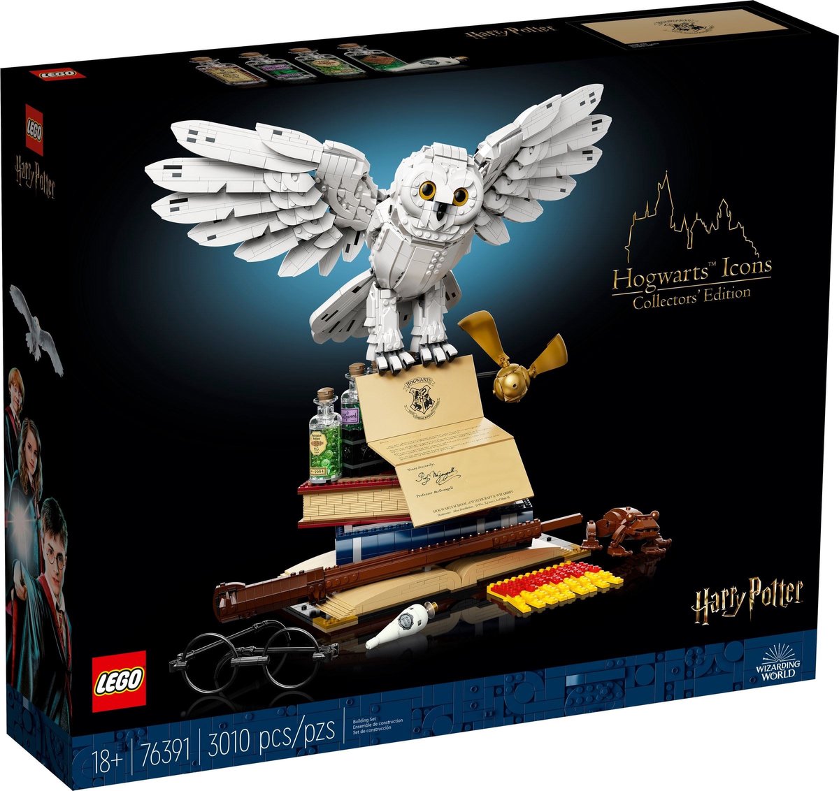 Lego - Harry Potter - Hogwarts Icons - Collector Edition (76391)