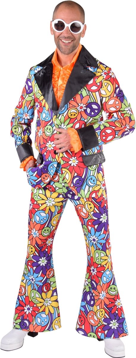 Hippie kostuum Smile - maat XL