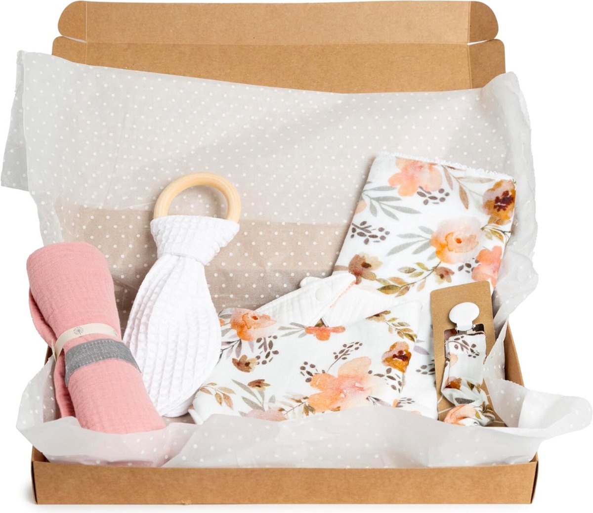 Goedkoopste Lexium Kraammand - Kraamcadeau - Geboortemand - Babygeschenkset - Kraampakket - Baby cadeau