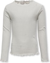 T-shirt Filles ONLY KOGIDOL LIFE LS O-NECK GLITTERTOP CS JRS - Taille 134/140