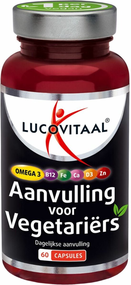Goedkoopste Lucovitaal Vega Aanvulling 60 capsules