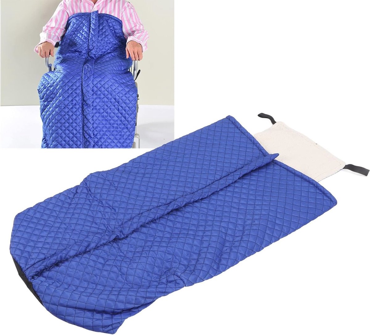 Waterdichte fleece gevoerde rolstoelhoes voor extra warmte en comfort
