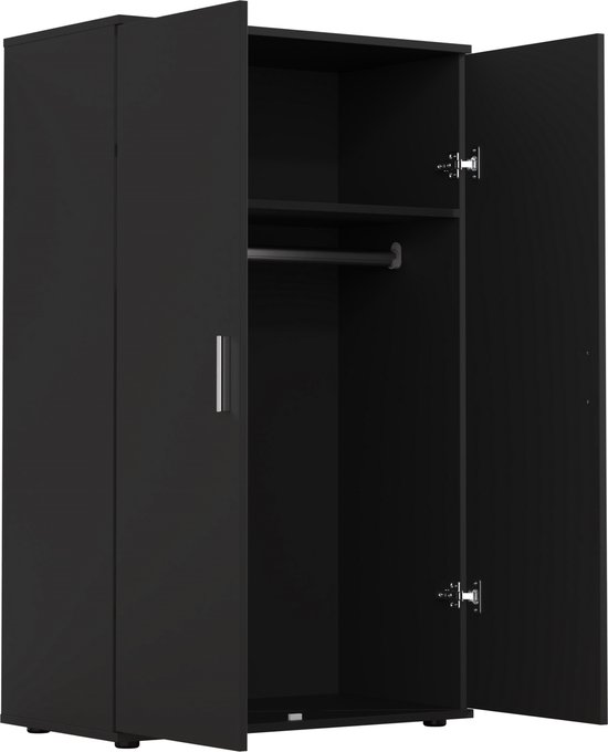 Kledingkast kinderkamer - hanggedeelte en legplank - 120 hoog