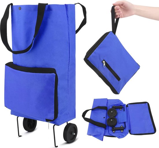 Boodschappentas Met Wieltjes voor Jouw Gemak Boodschappentas Met Wieltjes voor Jouw Gemak