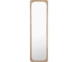 Housecraft Living Thun Spiegel/ Passpiegel Rechthoekig 120x35 cm Hout - Beige