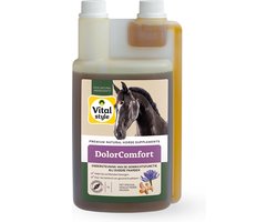 VITALstyle Dolorcomfort - Paarden Supplement - Ondersteuning Voor Optimaal Bewegingscomfort - Met o.a. Duivelsklauw & Boswellia - 1 L
