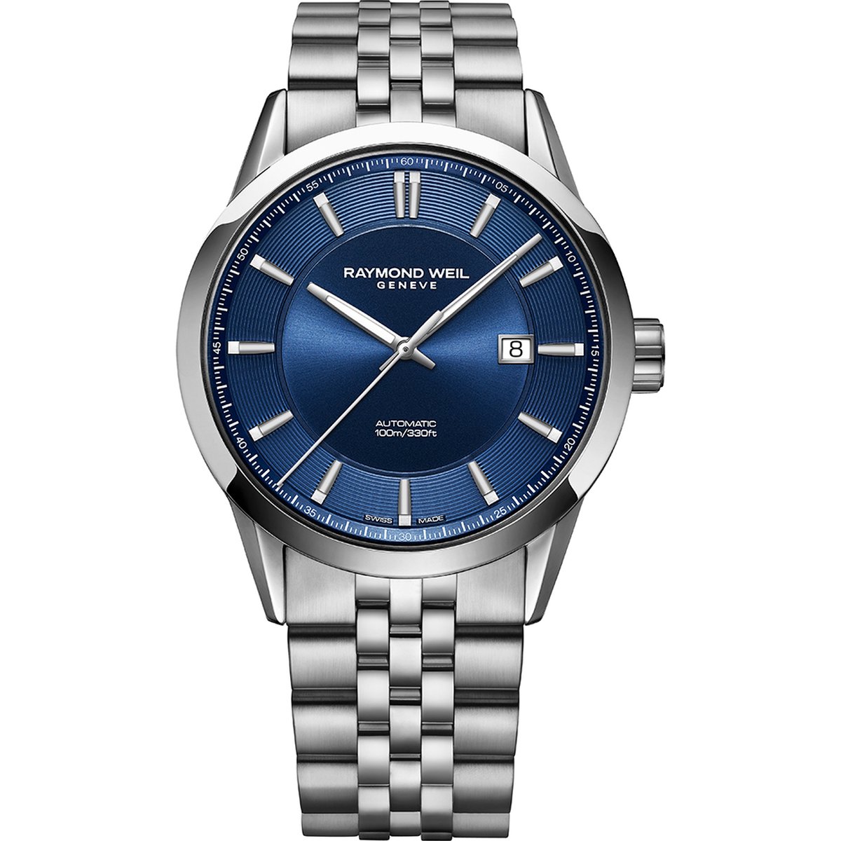 Raymond Weil Freelancer 2731-ST-50001 Horloge - Staal - Zilverkleurig - Ø 42 mm