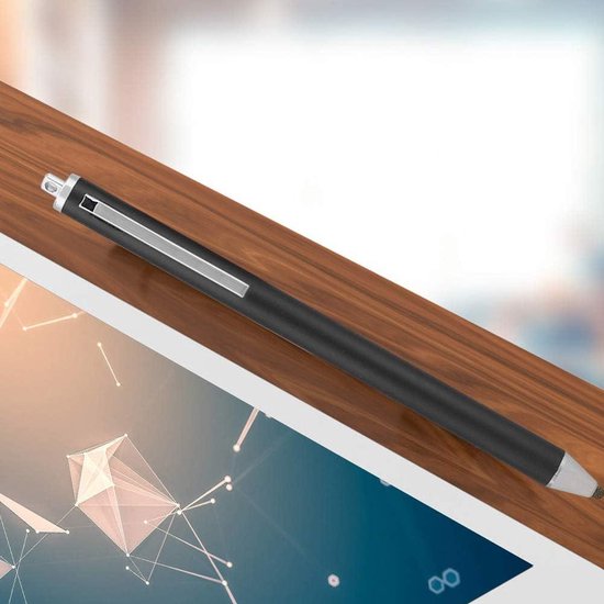 Stylus pen voor touchscreens - hoge gevoeligheid - tablet pen - zwart . — afbeelding 2