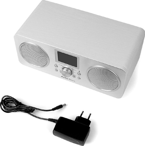 Radio Internet Auna IR-260 – DAB+, FM, Wi-Fi, Spotify Connect, Bluetooth, USB, DLNA, Display TFT 2.8", Sveglia Multi-Timer
