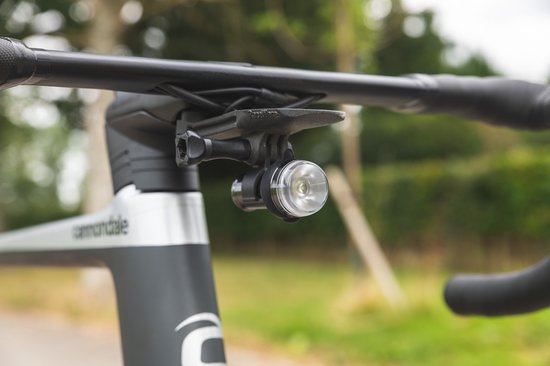 Trace Mk 2 - USB-C Rechargeable Front light - with DayBright - Gun Metal Black — afbeelding 5