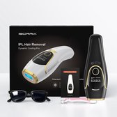 Bol.com IBORRIA T5 IPL Laser Ontharingsapparaat – Laser Ontharing – IPL Ontharingsapparaten – Hair Removal – Pijnloos – Voor Hel... aanbieding