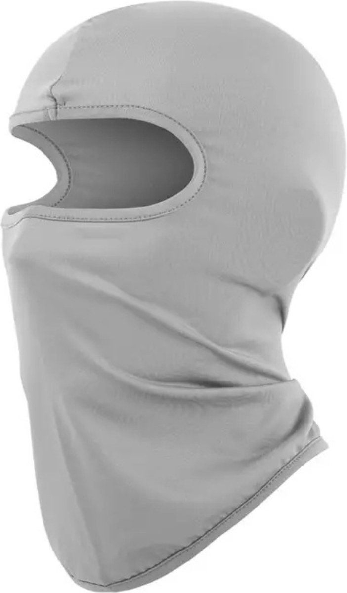 Nivard Winter Masker Balaclava Ski Mask Ski Masker Bivakmuts Full Face Mask Licht Grijs