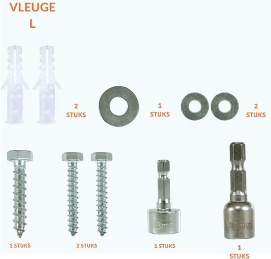 Tunturi Halterschijven - Halter gewichten - 2x0,5kg - 30mm - Rubber