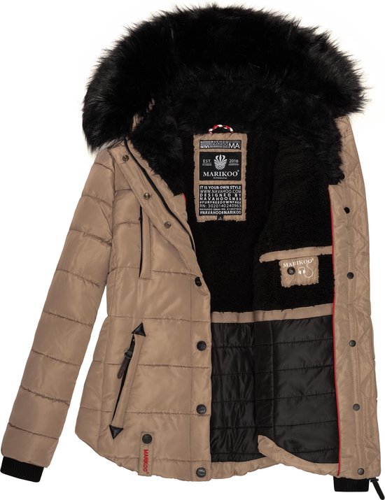 Marikoo Damen Veste matelassée Lotusblüte