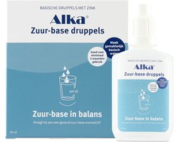 Alka® Zuur-base druppels - Basische druppels met zink - Voor Basisch Drinkwater - 55ML
